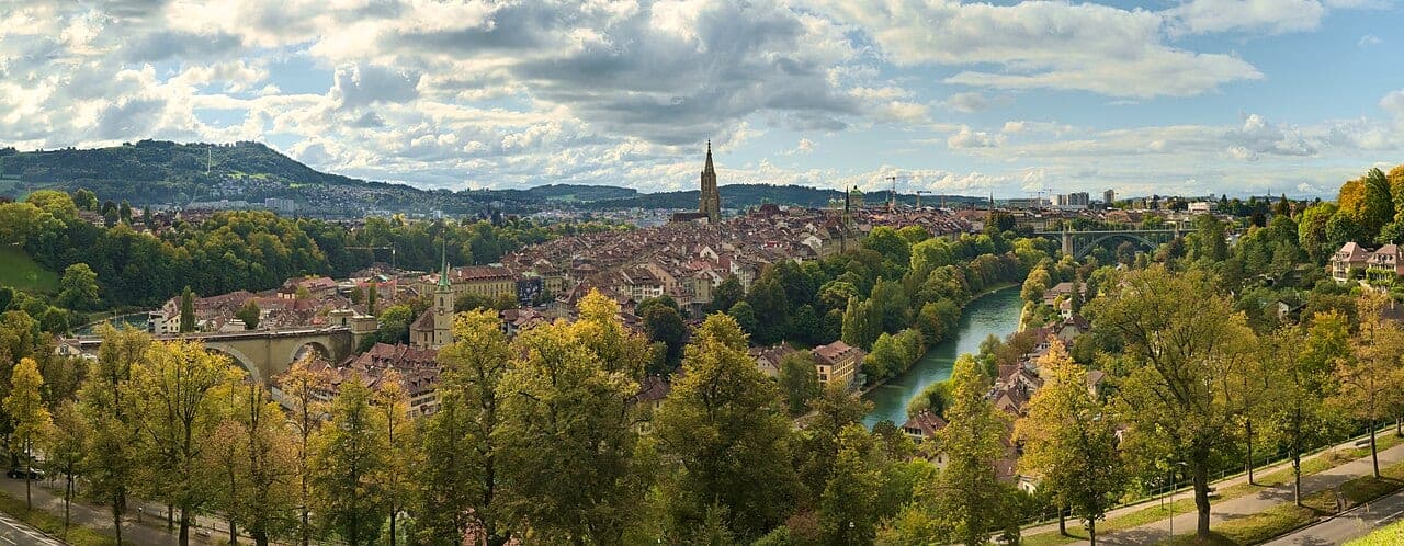 Vue de Berne, canton de Berne