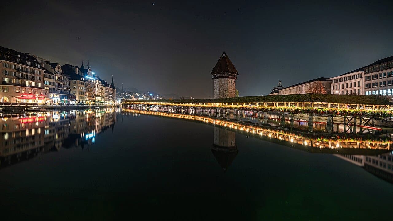 Vue de Lucerne, canton de Lucerne