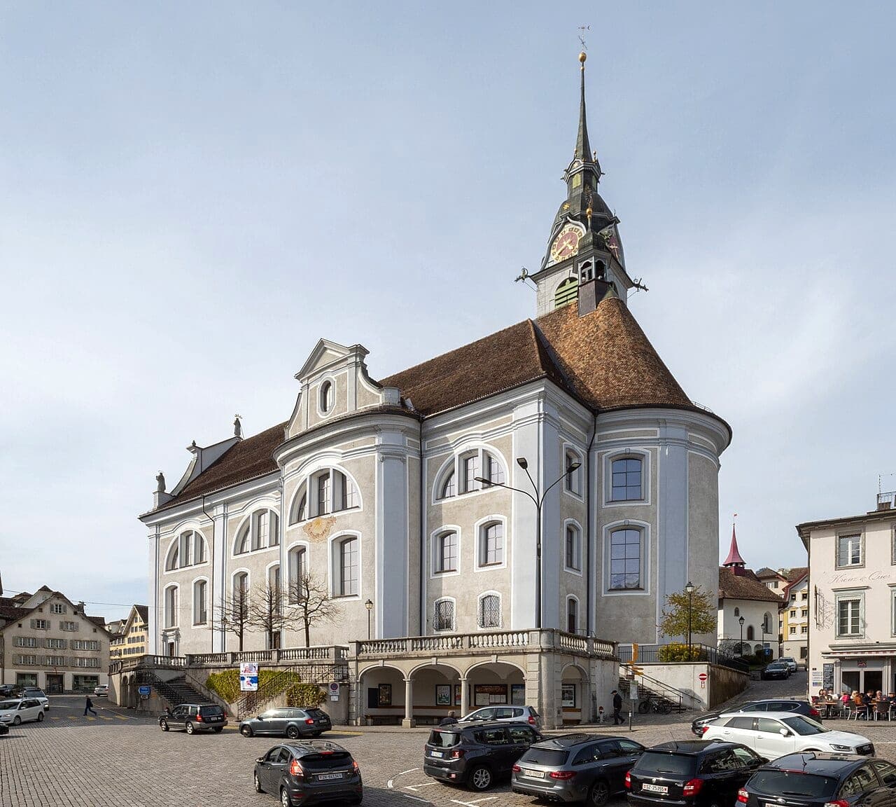 Vue de Schwytz, canton de Schwytz