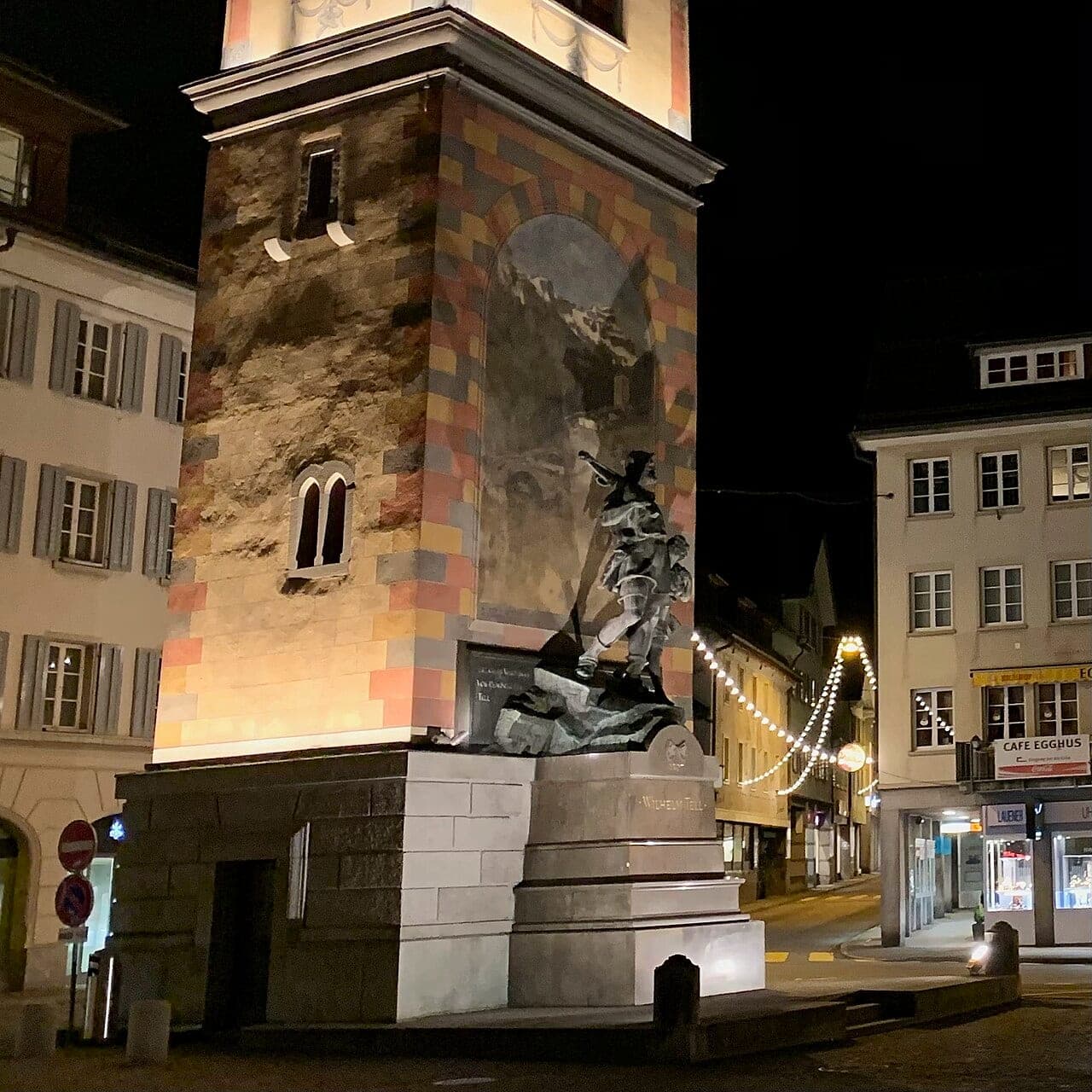 Vue de Altdorf, canton de Uri